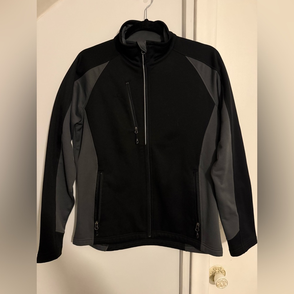 Elevate Sport Black Full-Zip Jacket